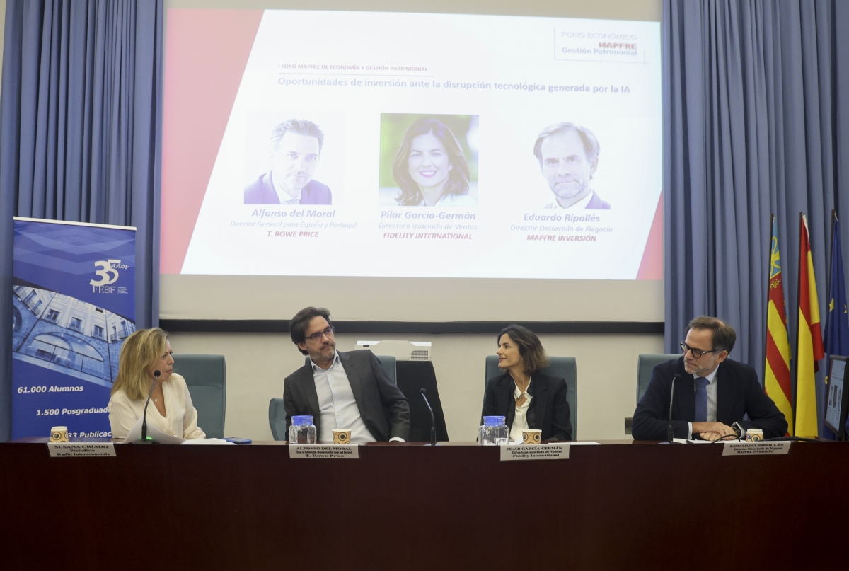 La economía valenciana y la situación de la bolsa, a debate en el foro de Mapfre Gestión Patrimonial
