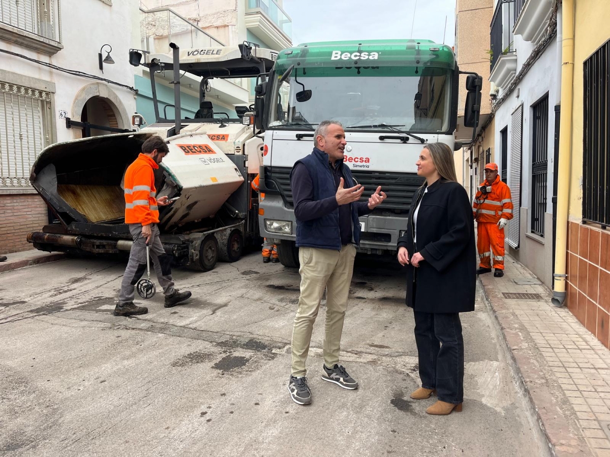 La Vall d'Uixó continúa con su Plan de Asfaltado y destina 150.000 euros a renovar su vía pública