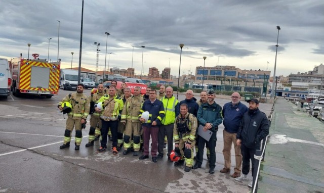 PortCastelló y Club Náutico realizan un simulacro para evaluar su capacidad de coordinación y respuesta