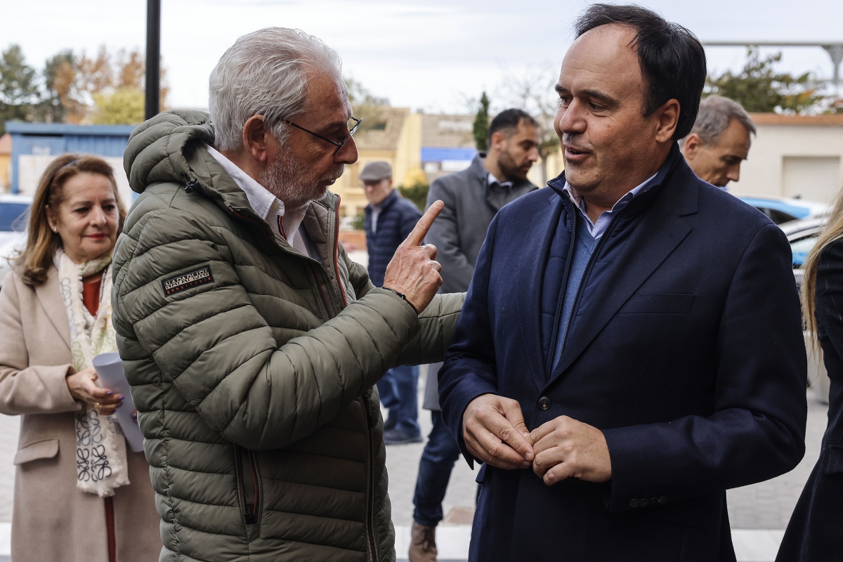 Pérez Llorca escoge el barranco del Poyo en Picanya para escenificar su giro en la gestión de la Dana