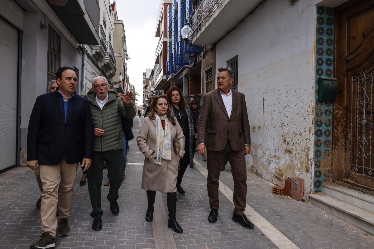 Visita institucional del president de la Generalitat, Juanfran Pérez Llorca, al municipio de Picanya. - Foto: ROBER SOLSONA/EP Visita institucional del president de la Generalitat, Juanfran Pérez Llorca, al municipio de Picanya.