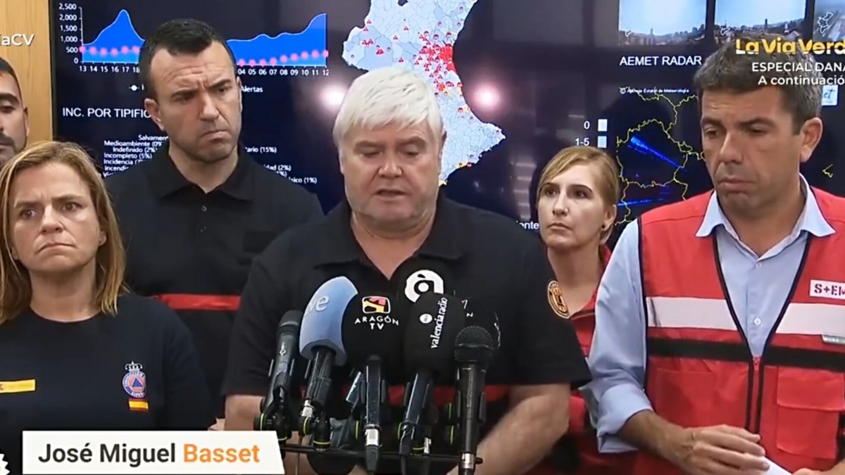 La jueza de la Dana fija fecha para la comparecencia como testigo de Basset: será los días 14 y 19 de enero