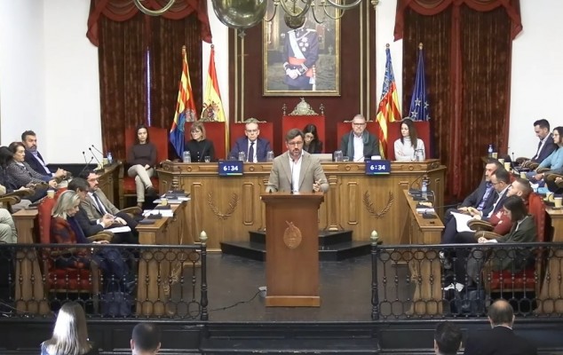 El segundo 'round' del debate de Elche: un pleno más con tono electoral y diferentes verdades
