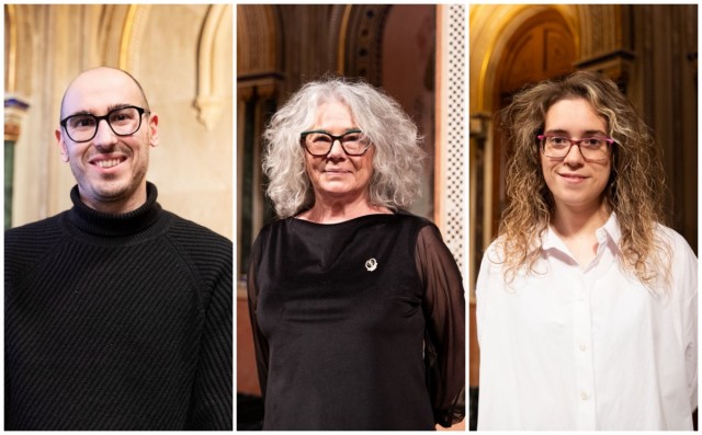 Magda Añon i Francesc Server Mut comparteixen uns Premis Lletraferit 2025 intergeneracionals