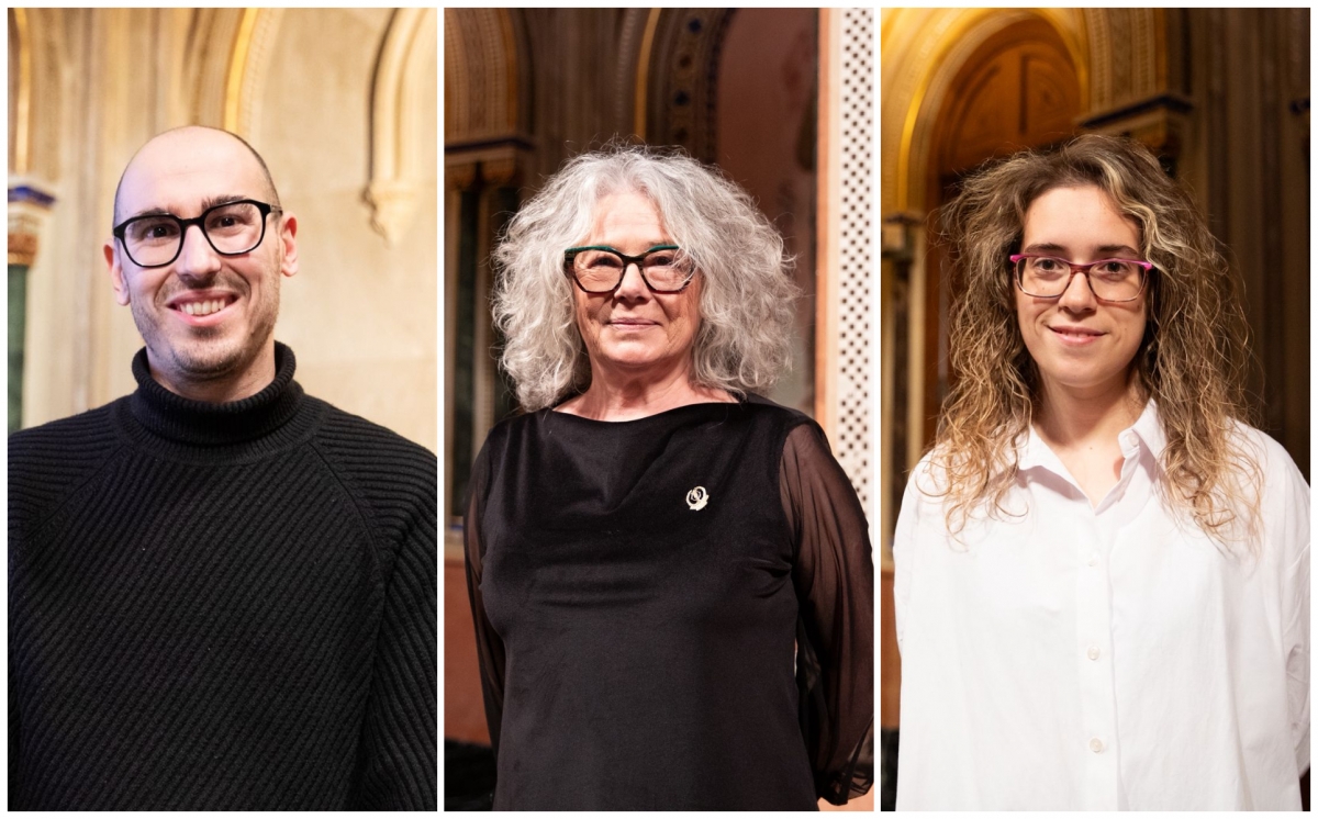 Magda Añon i Francesc Server Mut comparteixen uns Premis Lletraferit 2025 intergeneracionals