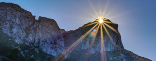 La Foradá, en el momento de la alineación solar - SERGIO PARIS La Foradá, en el momento de la alineación solar