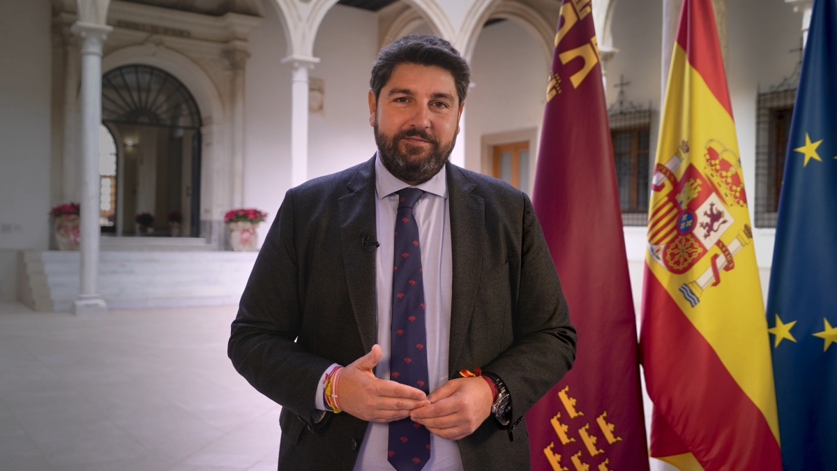 El presidente de la Región de Murcia, Fernando López Miras. Foto: CARM - 