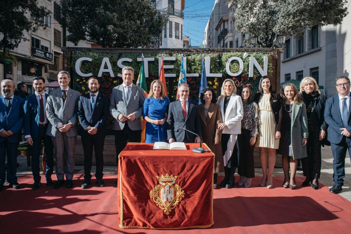 Castellón celebra el Día de la Constitución en un ambiente festivo