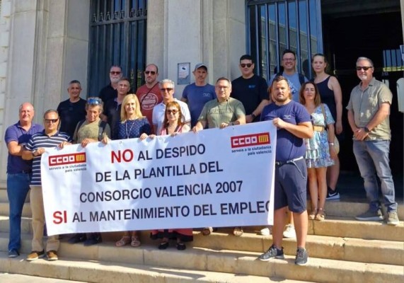 El Consorcio Valencia 2007 inicia el proceso del ERE previo a la liquidación