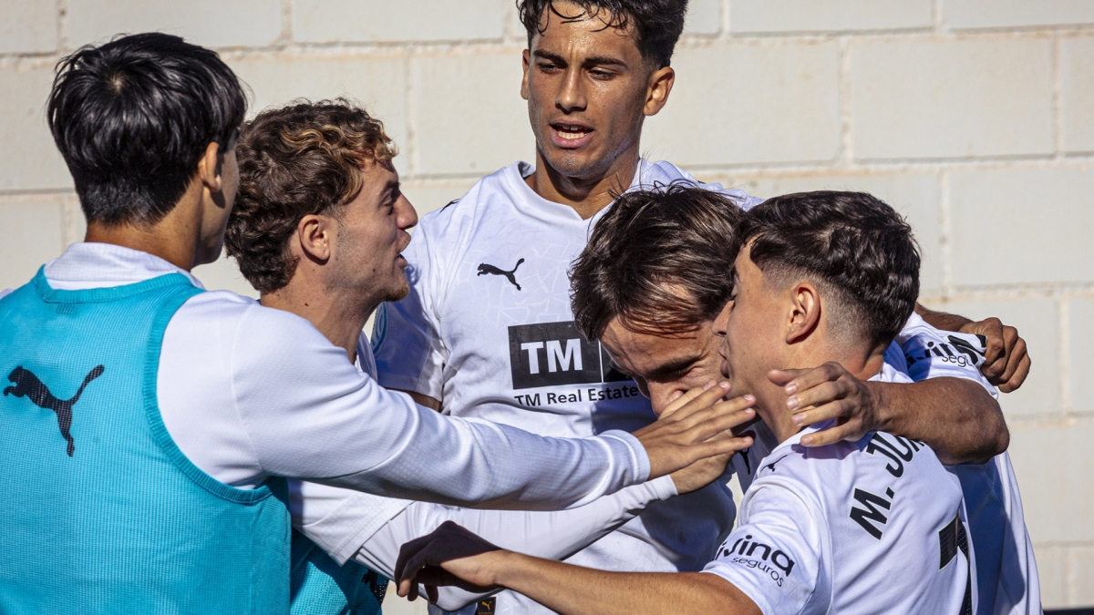 Victoria del VCF Mestalla ante el Girona FC B 
