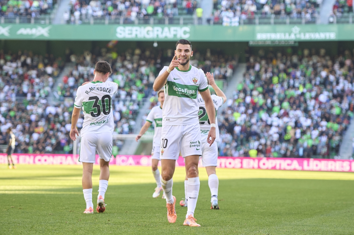 Rafa Mir celebra uno de sus goles - Foto: EP Rafa Mir celebra uno de sus goles