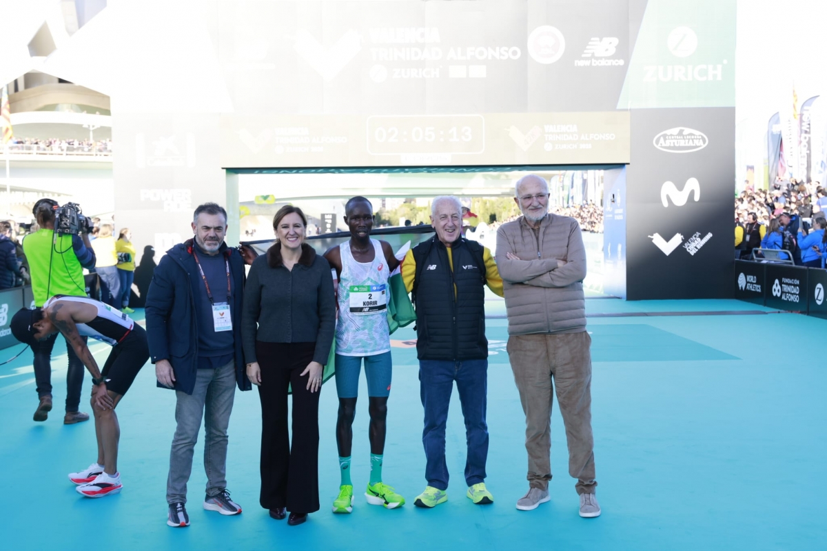 Las mejores imágenes del Maratón Valencia 2025