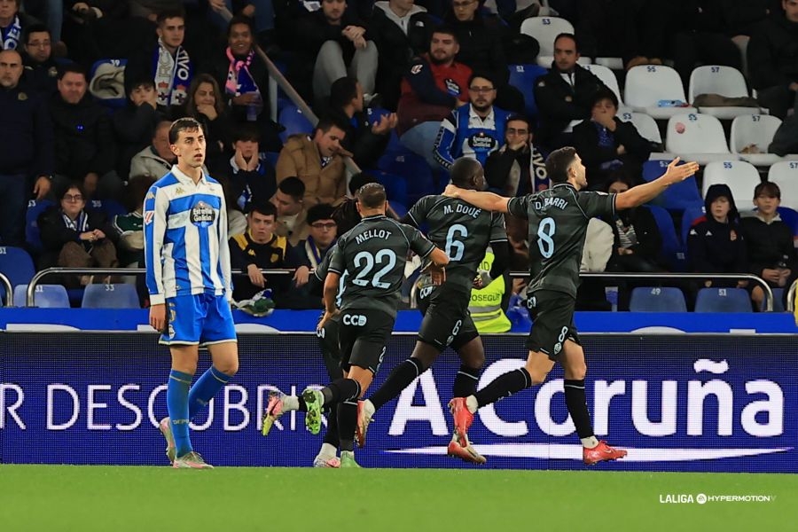 El Castellón se exhibe en Riazor con una segunda parte para enmarcar