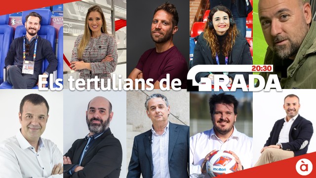À Punt estrena el lunes el programa deportivo ‘Grada 20:30’