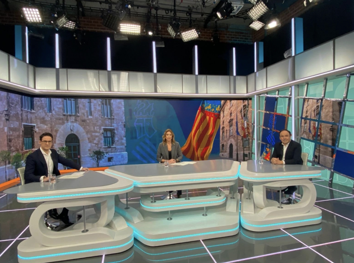 À Punt emite este martes la primera entrevista con el President Juanfran Pérez Llorca 