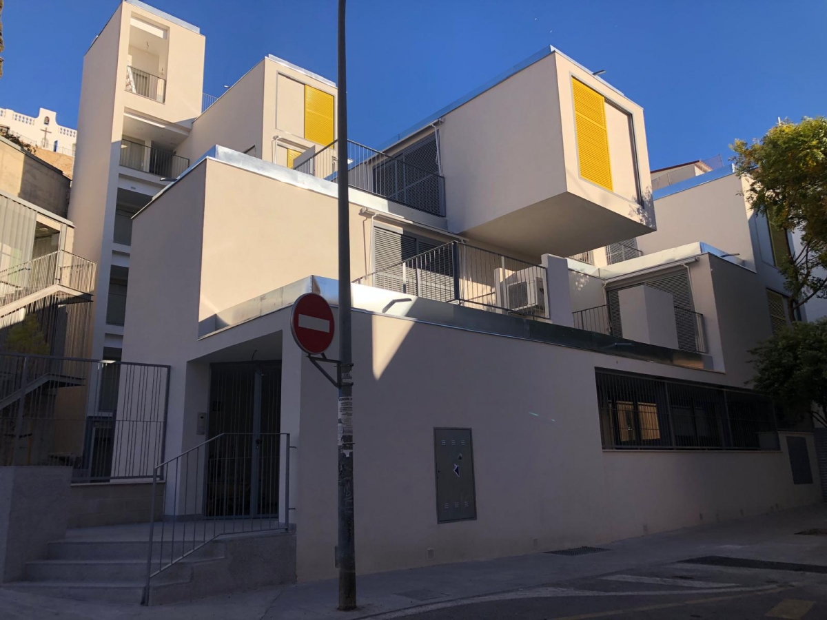 Las viviendas de El Portón, en el Casco Antiguo de Alicante. - 