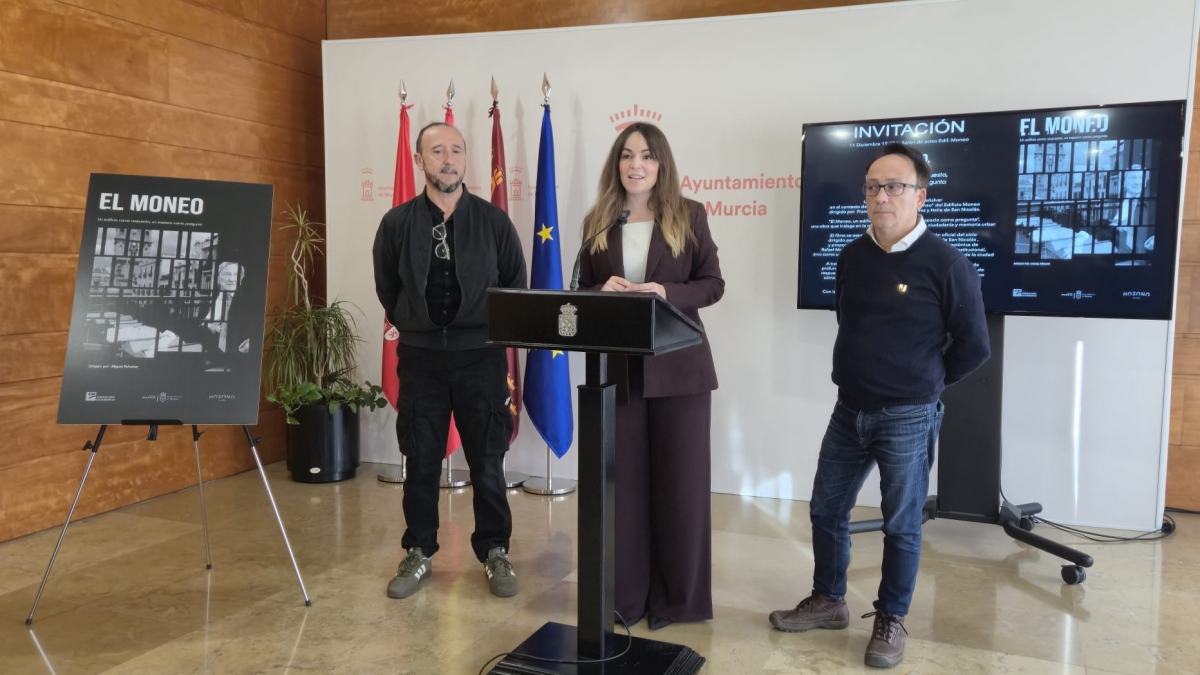 Presentación del documental El Moneo - Foto: AYTO. MURCIA Presentación del documental El Moneo