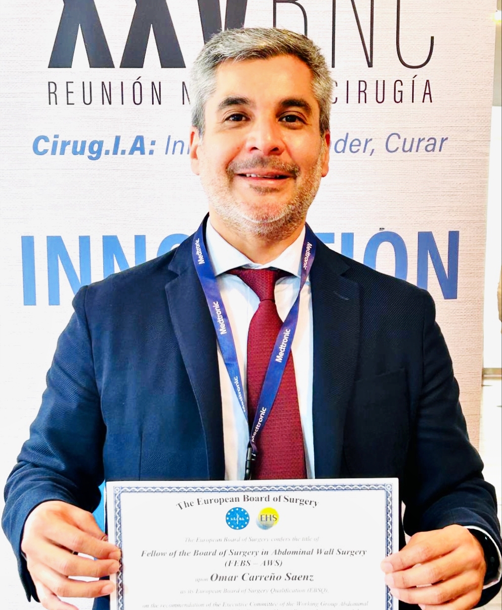 El Dr. Omar Carreño. - Foto: VITHAS El Dr. Omar Carreño.