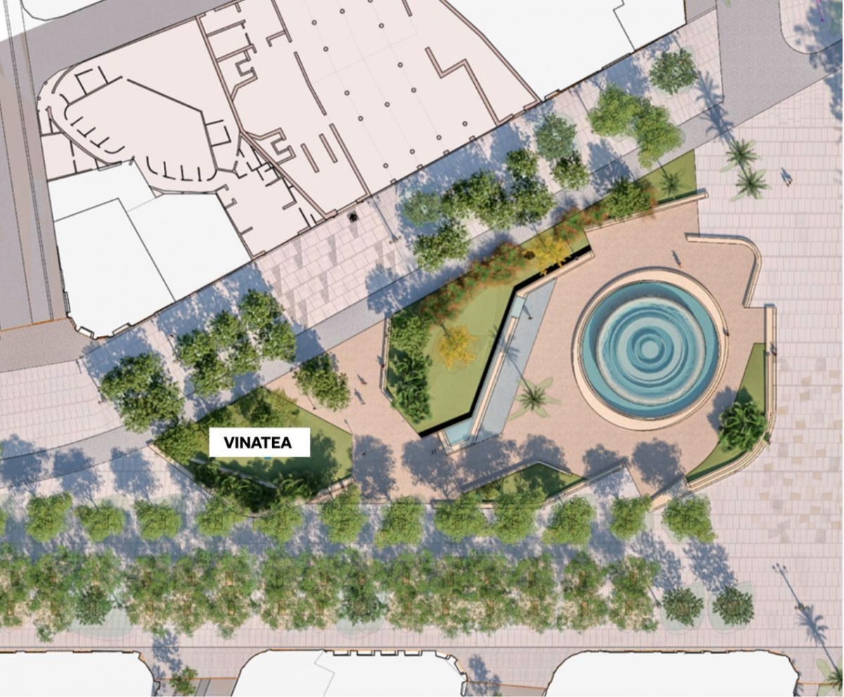 Zona de la fuente. - Foto: AYUNTAMIENTO DE VALÈNCIA Zona de la fuente.