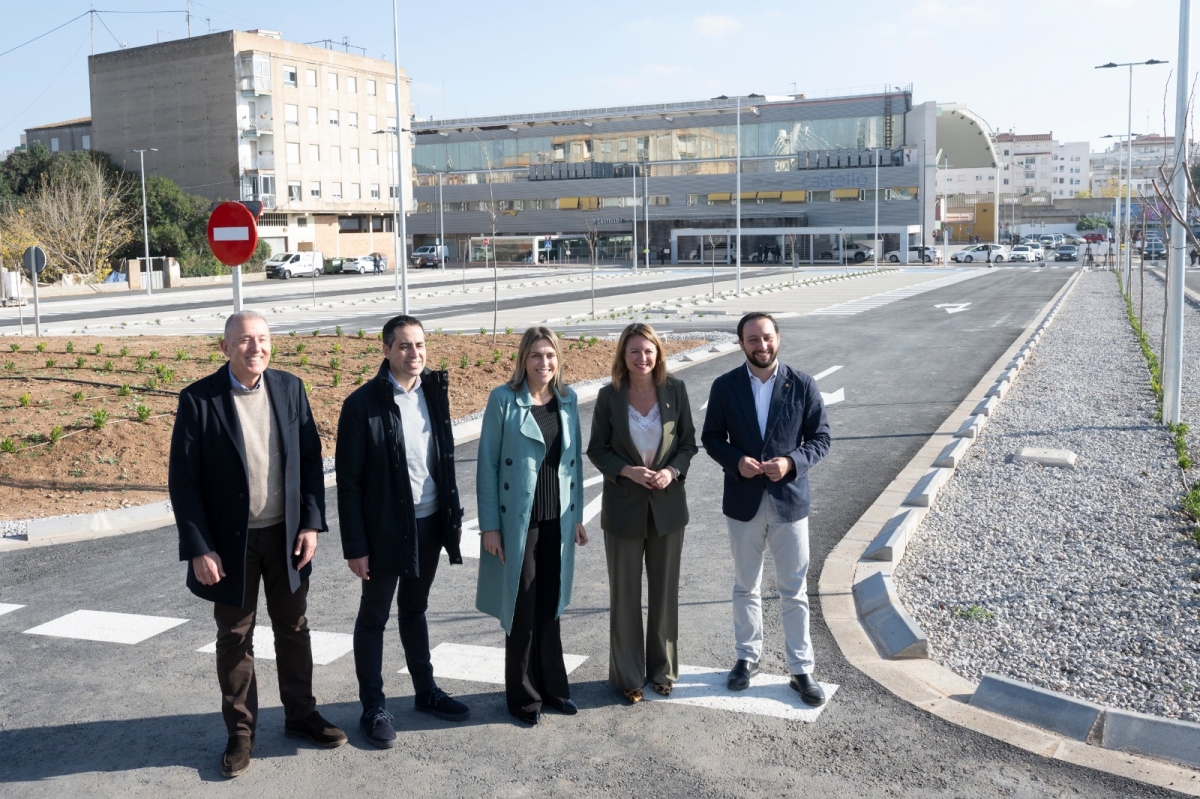 El nuevo parking de la estación: Castelló y la Diputación terminan la obra y ponen a disposición 116 plazas