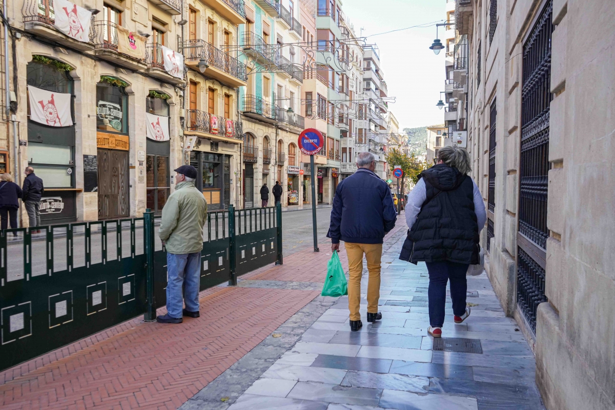 Sant Llorenç, una de las calles en las que se intervendrá. - 