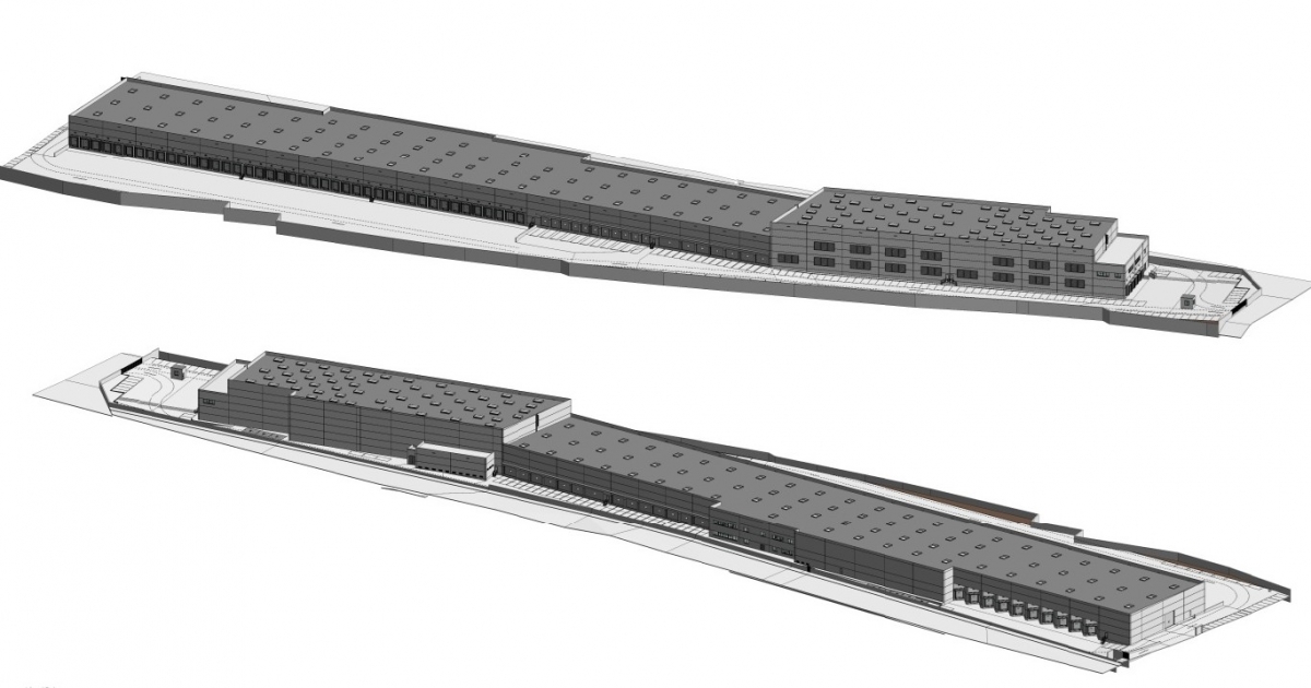Plano de las instalaciones proyectadas por Ontime en Alicante.