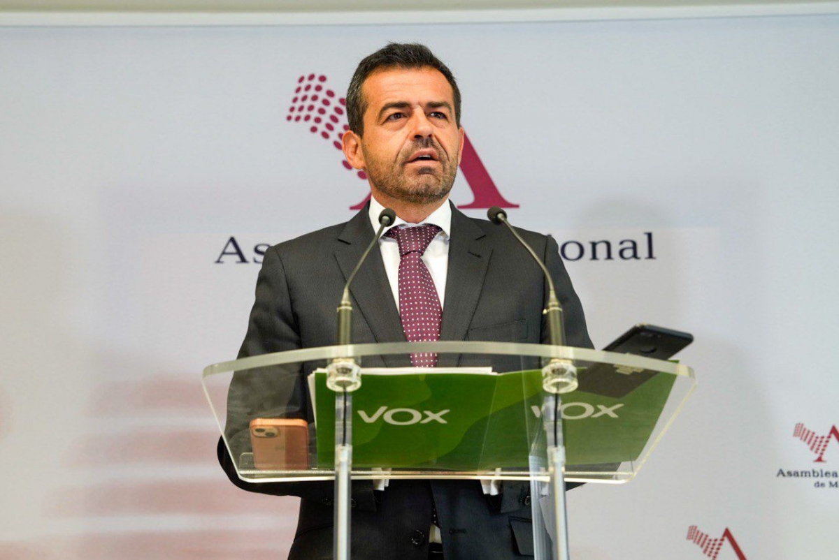 Rubén Martínez Alpañez. - Foto: VOX Rubén Martínez Alpañez.