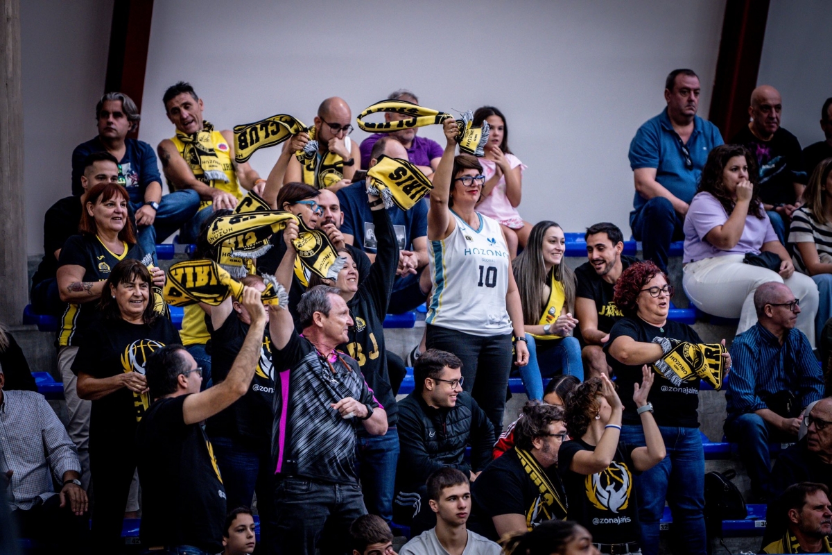 La afición del Jairis tiene una cita europea este jueves. - Foto: CBJ