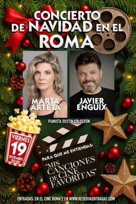 Juan Luis Iborra estrena en l'Alfàs un Musical Navideño con Marta Arteta, Javier Enguix y Dustin Calderón