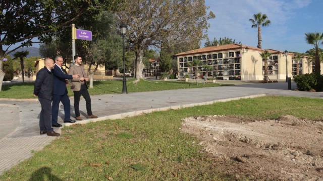 Benidorm apura el Cementerio de Sant Jaume con 176 nichos nuevos antes de estrenar su ampliación