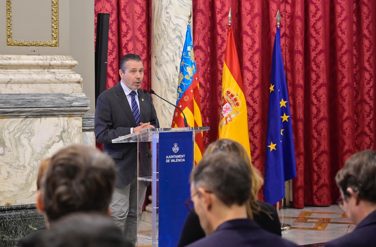 El rector de la UPV, José Capilla. - Foto: AYUNTAMIENTO DE VALÈNCIA El rector de la UPV, José Capilla.