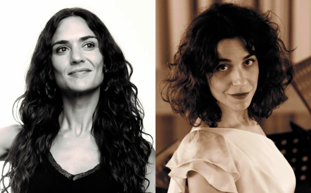Isabel Garcia Canet I Lara Salvador Peydro 'respiren juntes' cançons i versos en el CC La Reina 121