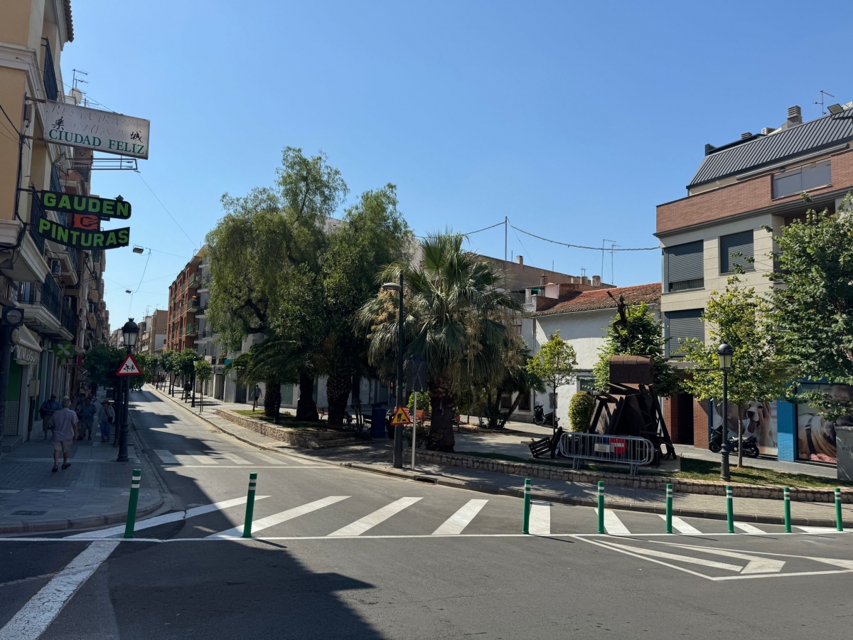 Imagen de archivo de la calle Mayor de Paterna. - Foto: AYUNTAMIENTO DE PATERNA Imagen de archivo de la calle Mayor de Paterna.