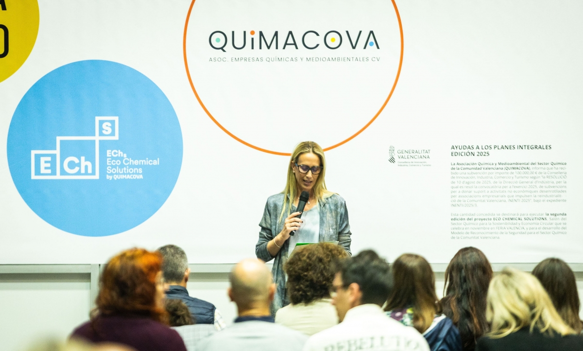 Amaya Fernández de Uzquiano, presidenta de Quimacova. - Foto: QUIMACOVA
