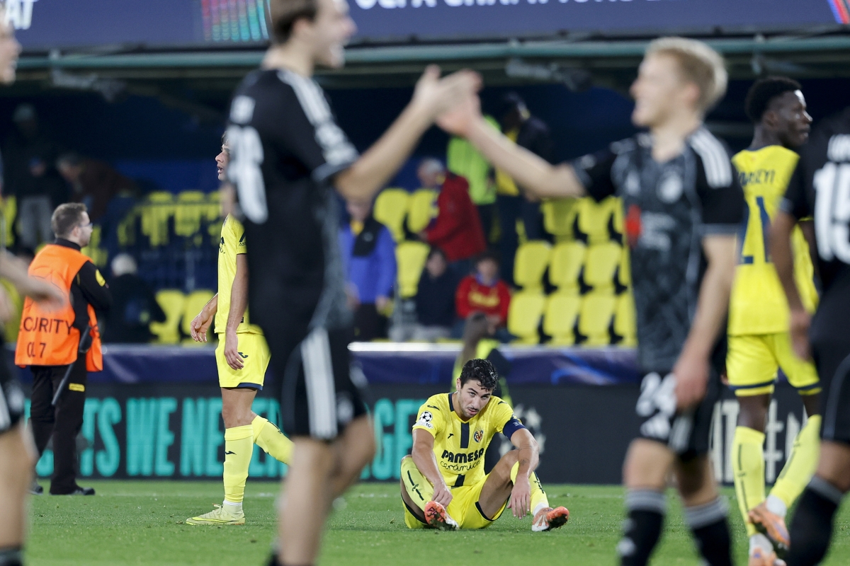 Adiós a la Champions: el Villarreal cae ante el Copenhague y se queda sin opciones de clasificación