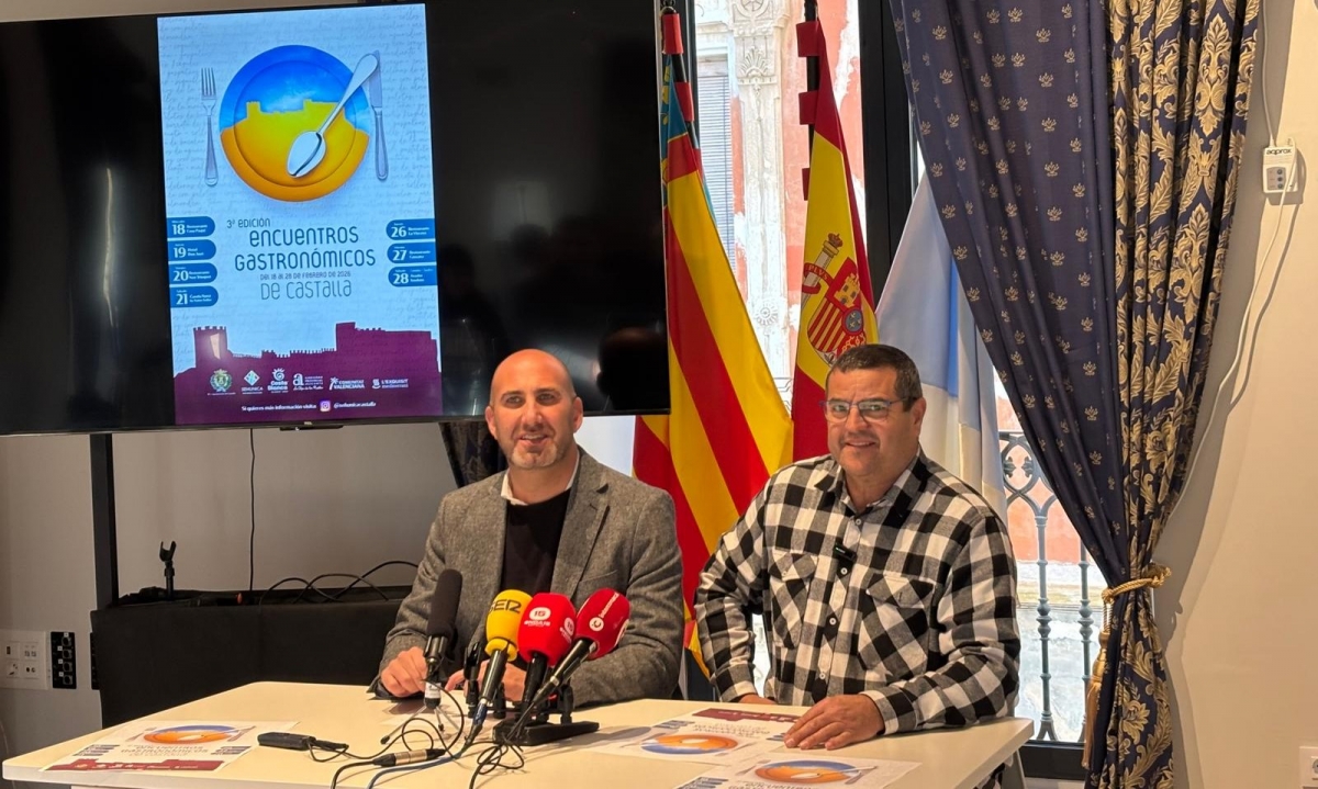 El alcalde y el concejal de Comercio han presentado las jornadas. - 