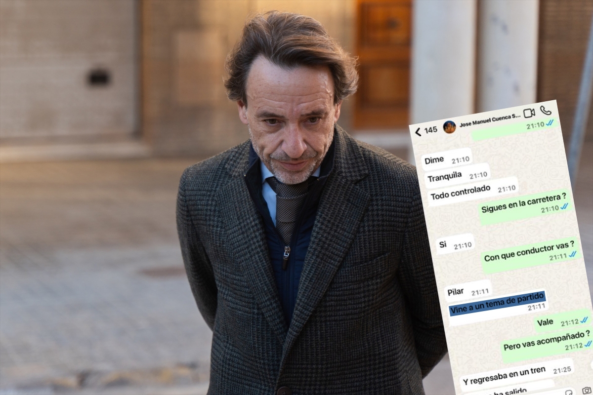 Los 'whatsapps' de la secretaria de Mazón revelan que el jefe de Gabinete se fue a Xàtiva en plena Dana por 