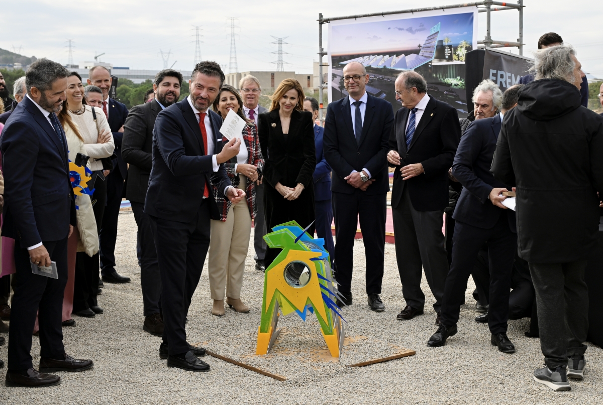 Arranca en Los Camachos la construcción del gran centro industrial y tecnológico que transformará la comarca de Cartagena