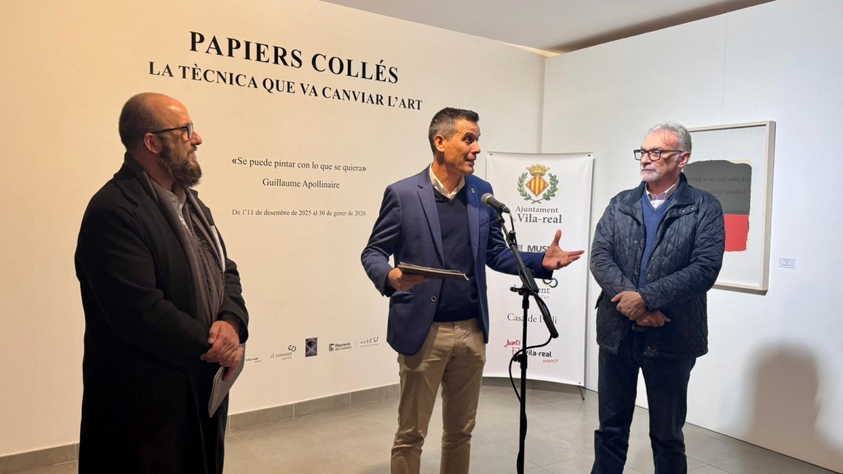 La Diputación impulsa el arte contemporáneo con la exposición 'Papiers Collés. La técnica que cambió el arte'