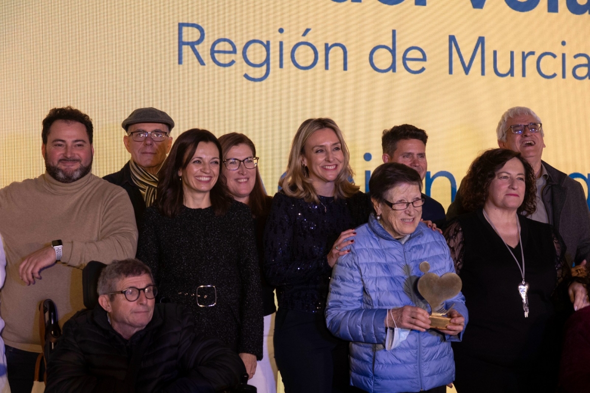 La Región aplaude la solidaridad en los Premios Regionales del Voluntariado: estos fueron los galardonados