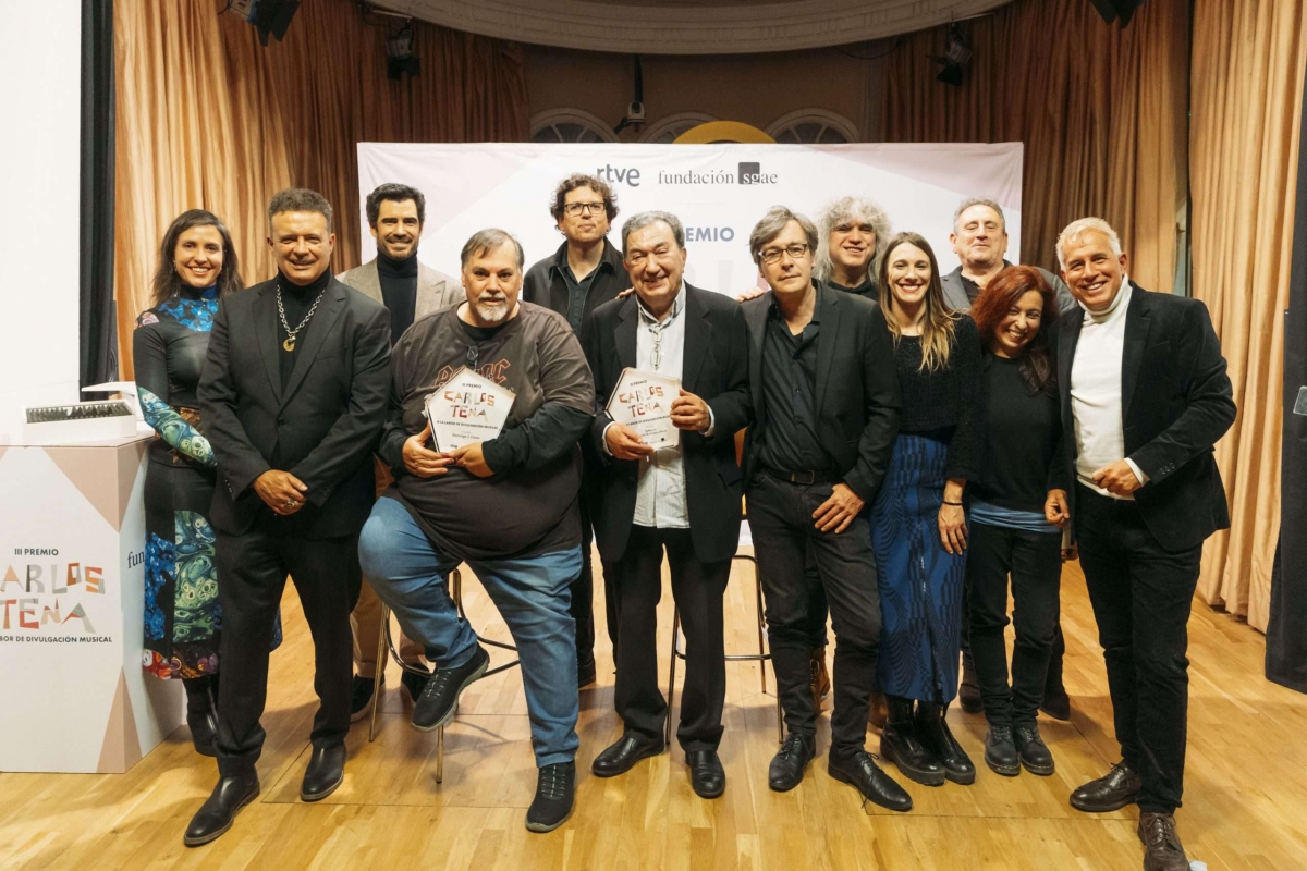 La Fundación SGAE reconoce la labor de divulgación musical de la revista 'Scherzo' y del fotógrafo Domingo J. Casas