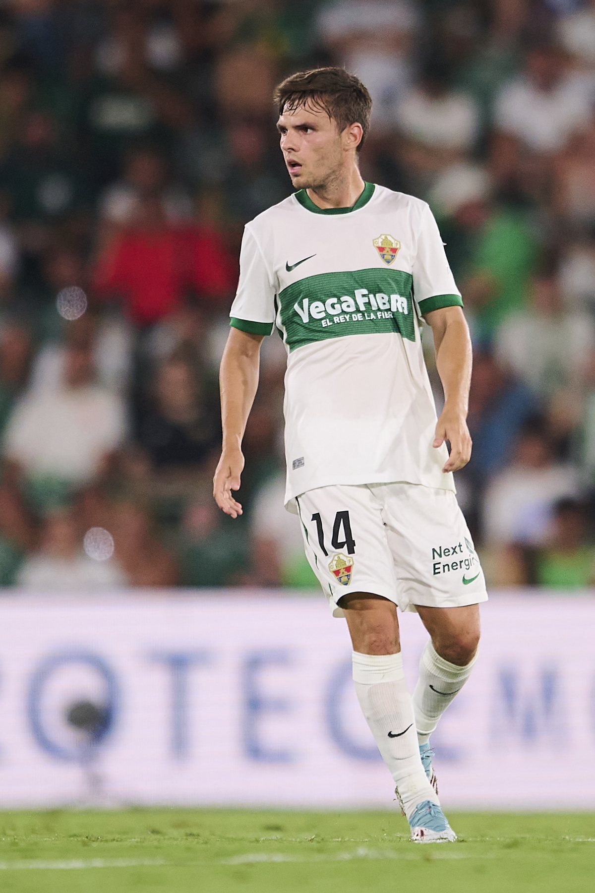 Aleix Febas en el transcurso del Elche CF-Real Betis