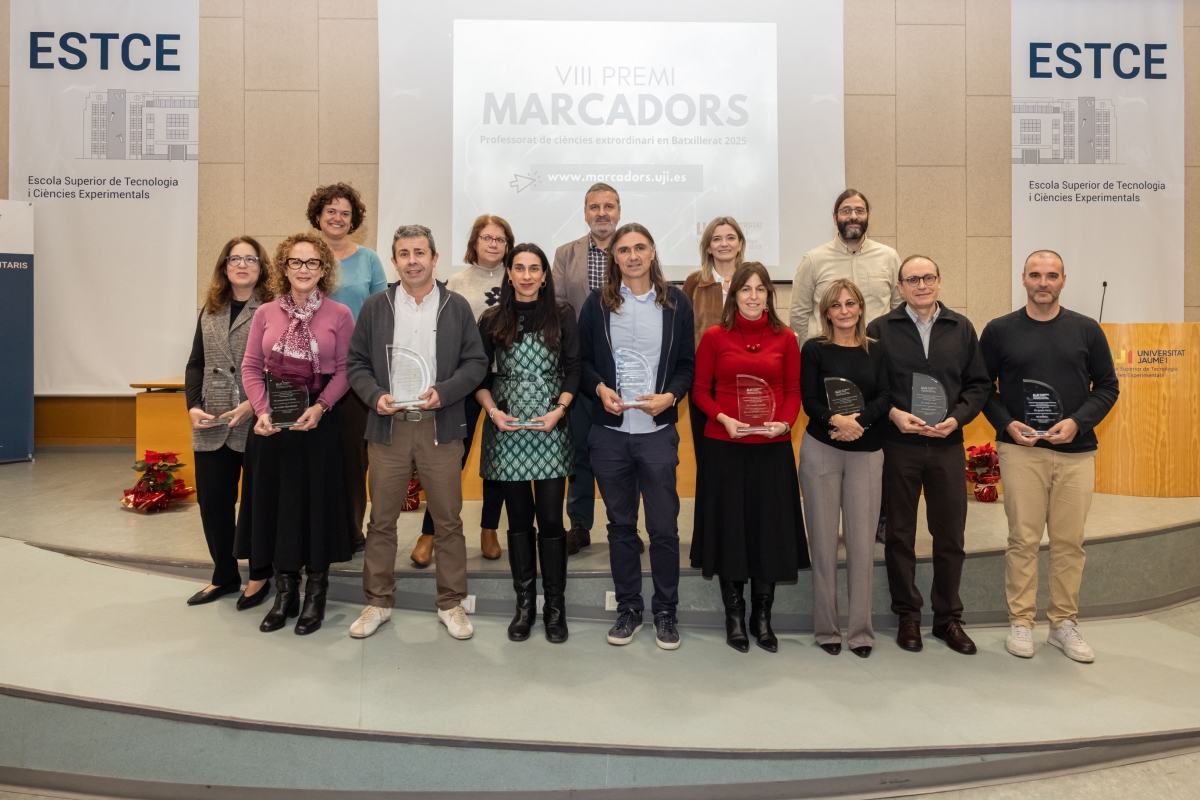 La Escuela de Tecnología de la UJI reconoce al profesorado más motivador de secundaria de Castellón