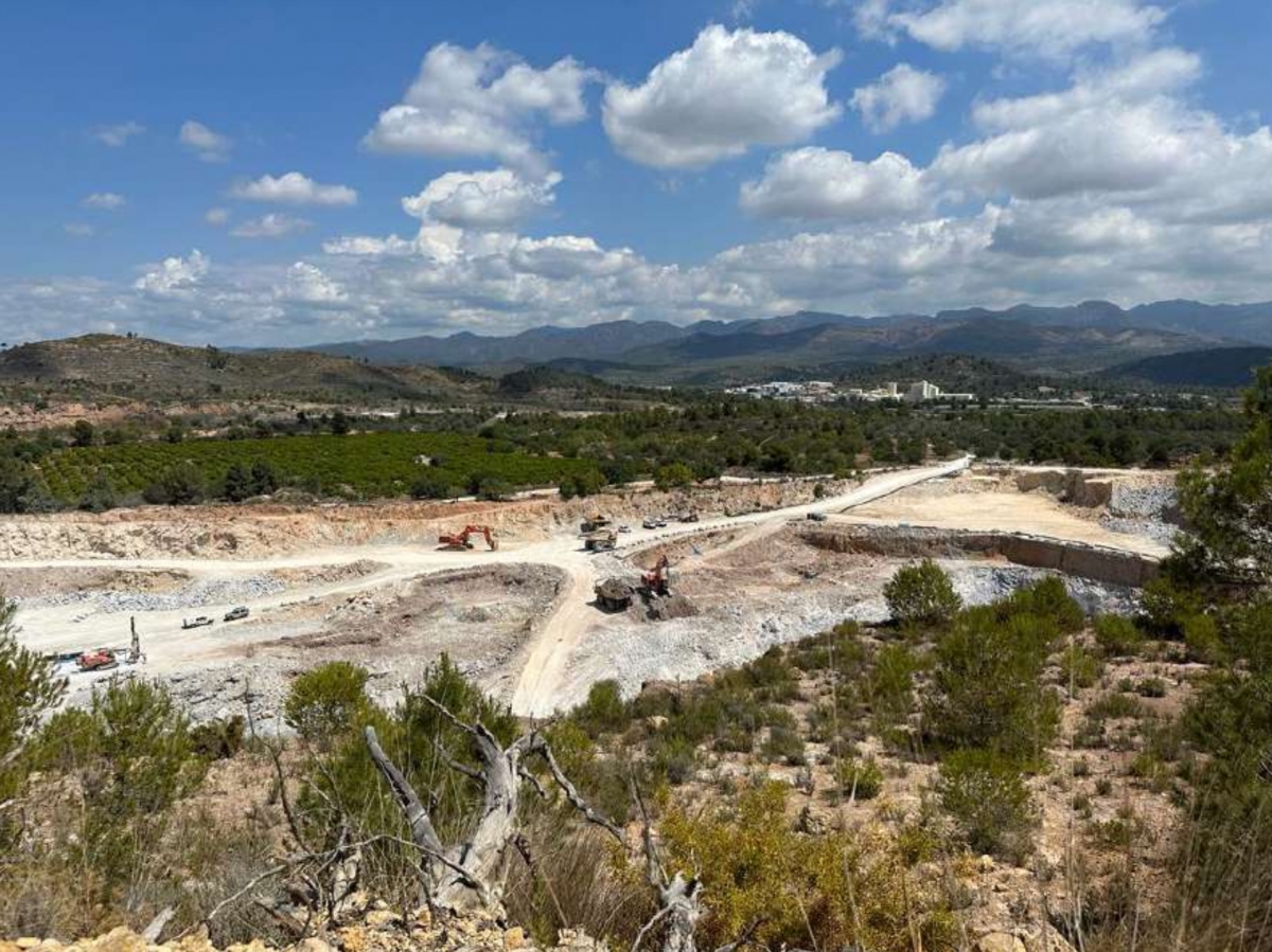 El sector de los áridos pisa fuerte en Castellón: obtiene seis nuevos permisos y crece un 7,5%