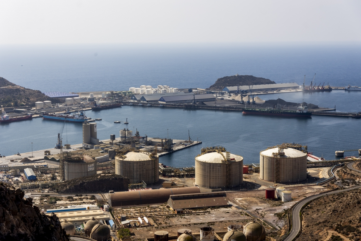 La Dársena de Escombreras moderniza su rack de graneles líquidos: VIAS (ACS) lo construirá por 4,6 millones