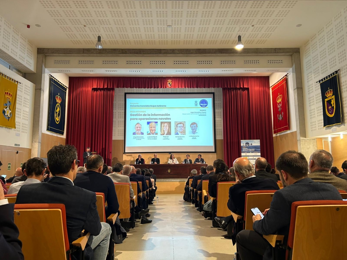 La Armada avanza hacia el buque autónomo: cerrado el primer hito del proyecto EEBA en Cartagena