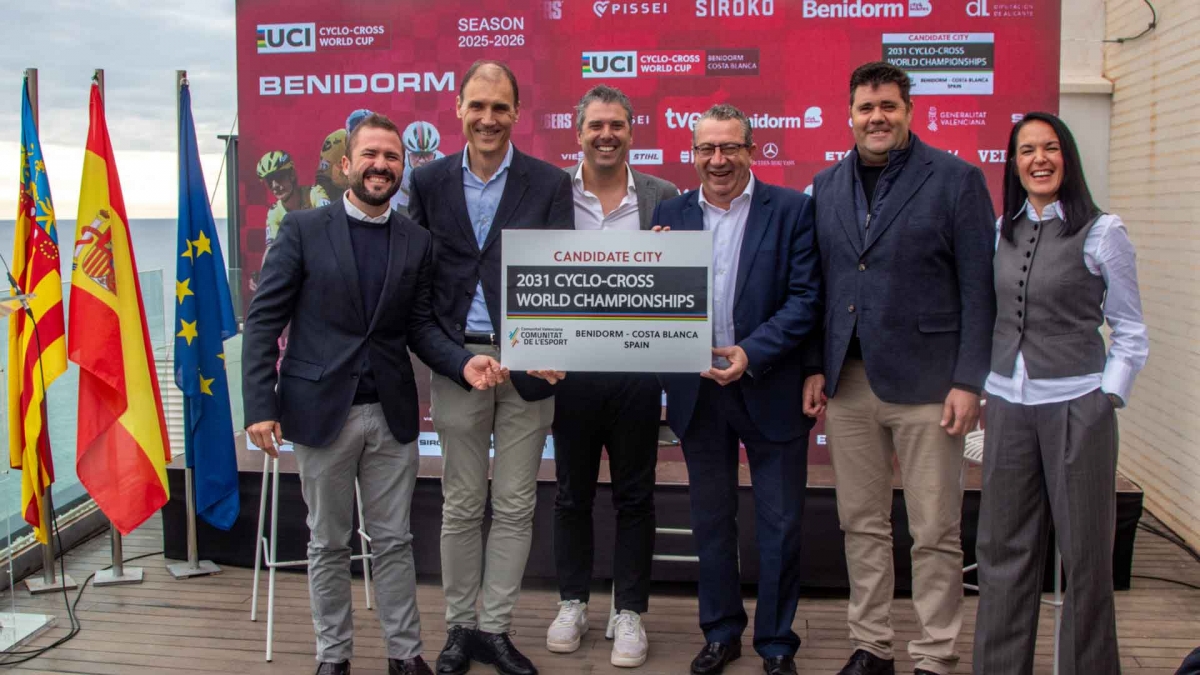 Benidorm presenta su candidatura para acoger el Mundial de Ciclocross en 2031