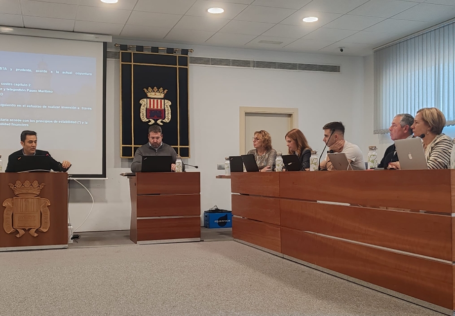 Pleno del Ayuntamiento de Canet. - Foto: AYUNTAMIENTO DE CANET