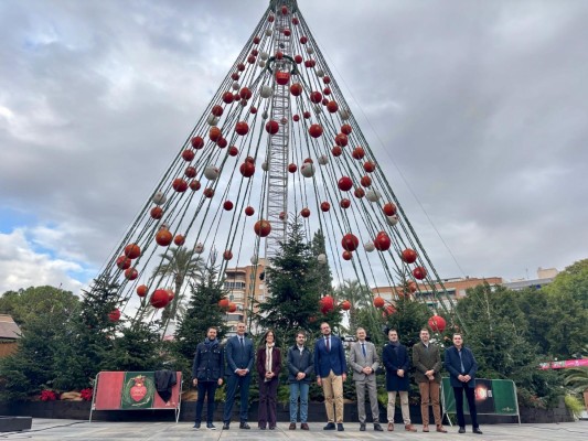 Del espectáculo ‘Lucidum’ a la Nochevieja Infantil: todas las actividades del Gran Árbol de Navidad de Murcia
