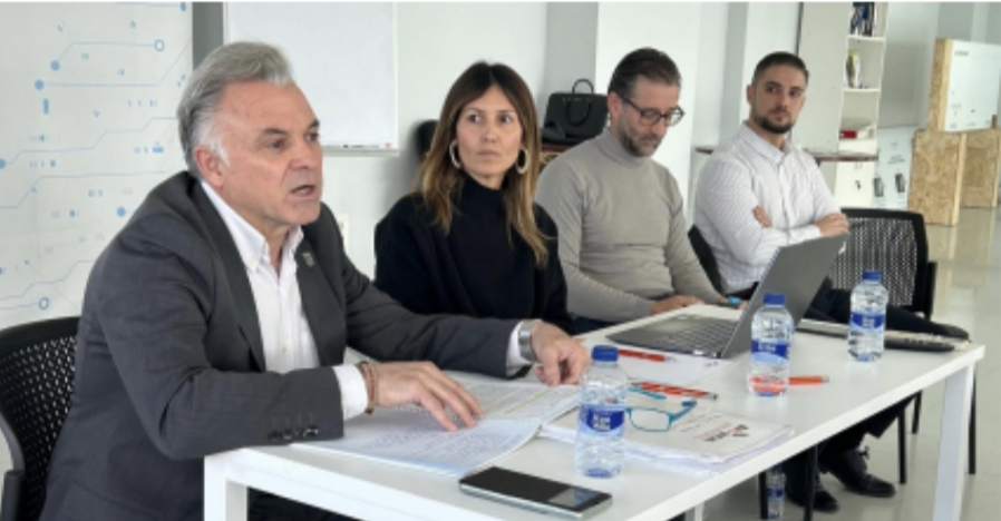 Rafael Clausí, Àngels Margaix, José Miguel Belda e Iván Expósito. - Foto: AEMON